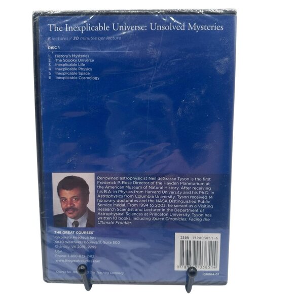 The Great Courses: The Inexplicable Universe • Unsolved Mysteries 2012 DVD NEW - Picture 2 of 2
